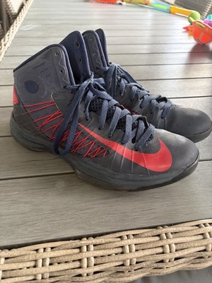 Size 10 - Nike Hyperdunk 2012 Obsidian University Red