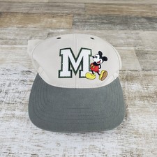 Vintage Mickey Mouse Baseball Snapback Hat Adjustable