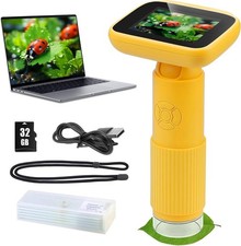 1000X Coin Microscope with Lights, Digital Handheld Coin Magnifier with 8 Adjust