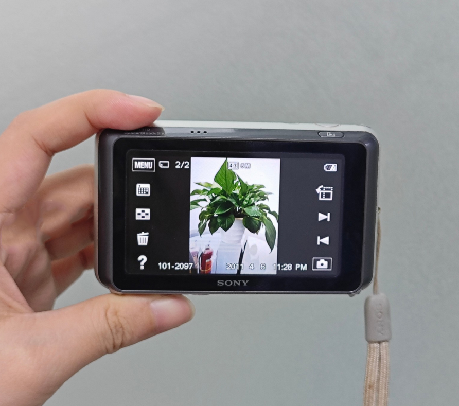 SONY Cyber Shot DSC-T110 16.1MP Digital Camera 4x Optical Zoom