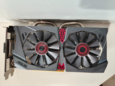 ASUS STRIX GTX 950 OC 2GB GDDR5 PCI-E 3.0 x16 GRAFIKKARTE DP HDMI DVI