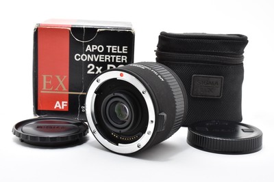 [MINT w/case] Sigma 2x EX DG APO Tele Converter Canon EF From JAPAN #Y294
