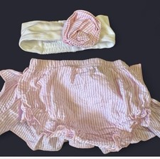 Baby essentials diaper cover and headband