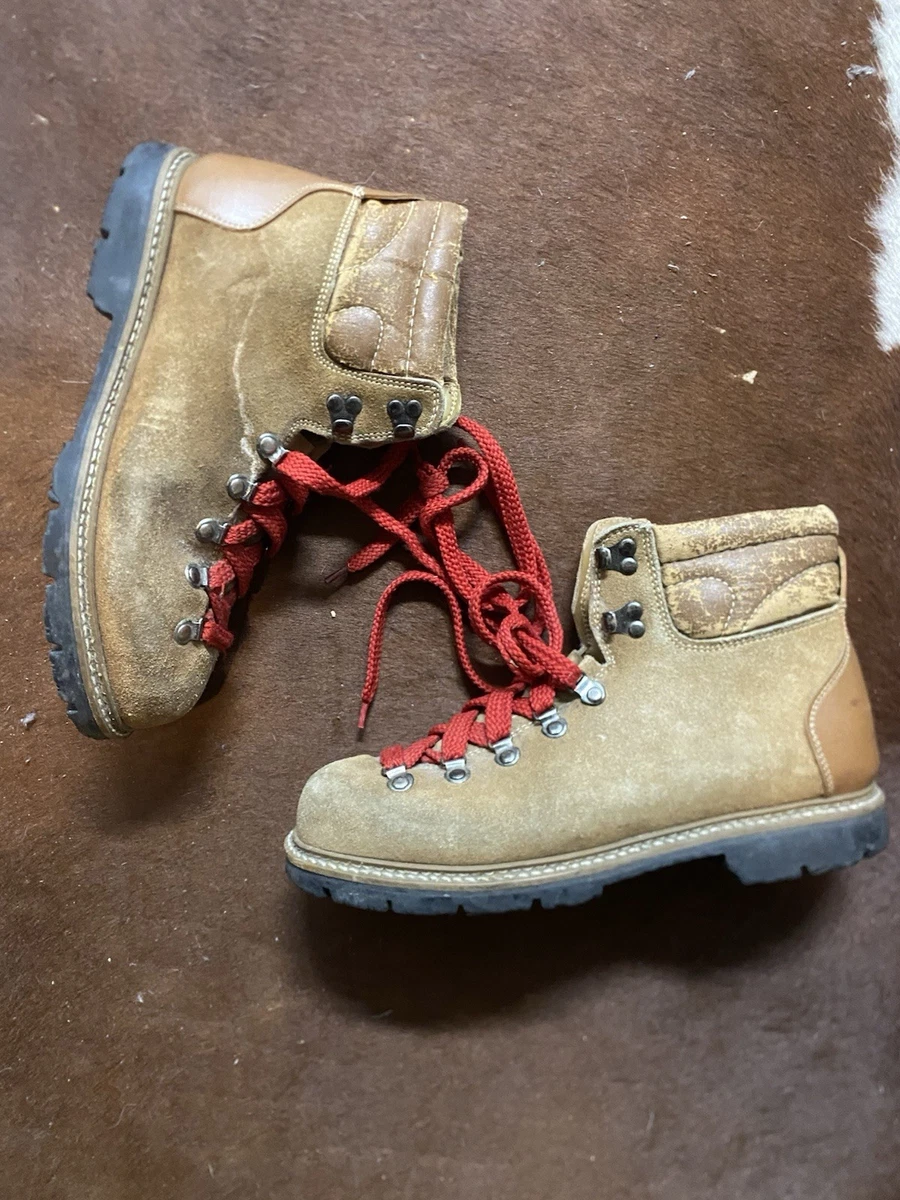 Vintage Kinney Shoes USA Leather Moc Steel Toe Work Boots Brown Men\'s 8? Vintage Kinney For Stalwarts Men\ main image 2