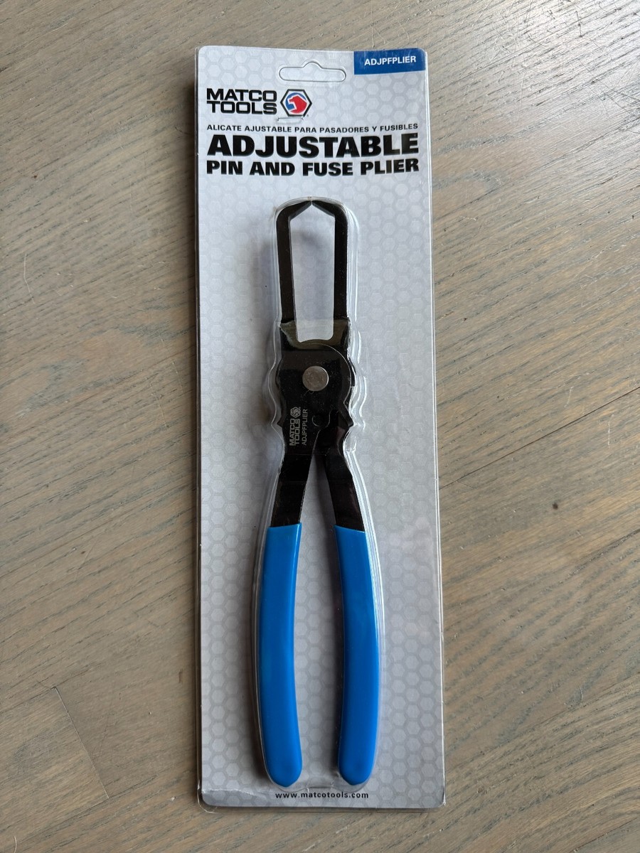 Matco 180° Adjustable Pin & Fuse Pliers Blue - ADJPFPLIER new | eBay