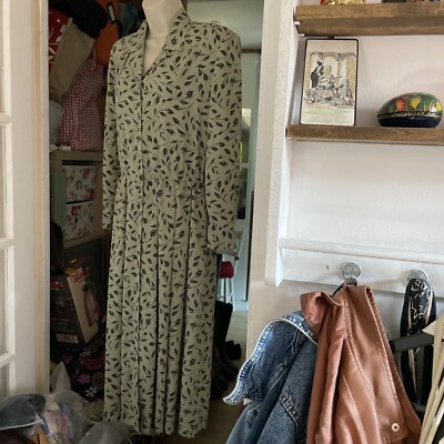 Vintage Osterkleid Größe 10