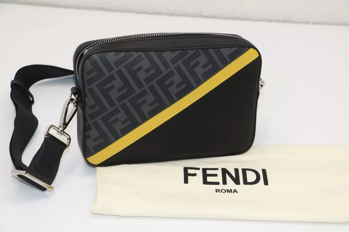 Men's Fendi Diagonal Pouch by Fendi