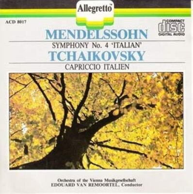 Mendelssohn Symphony No 4 and Tchaikovsky Capriccio Italian CD - NEW/SEALED