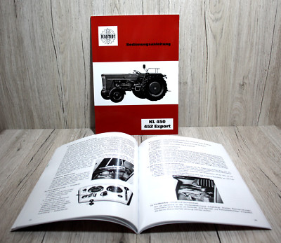 Kramer KL 450 452 Export Bedienungsanleitung Traktor