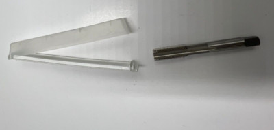 OSG M12 X 1.25 4 FLUTE PLUG HAND TAP  SHANK BRIGHT FINISH 1974300