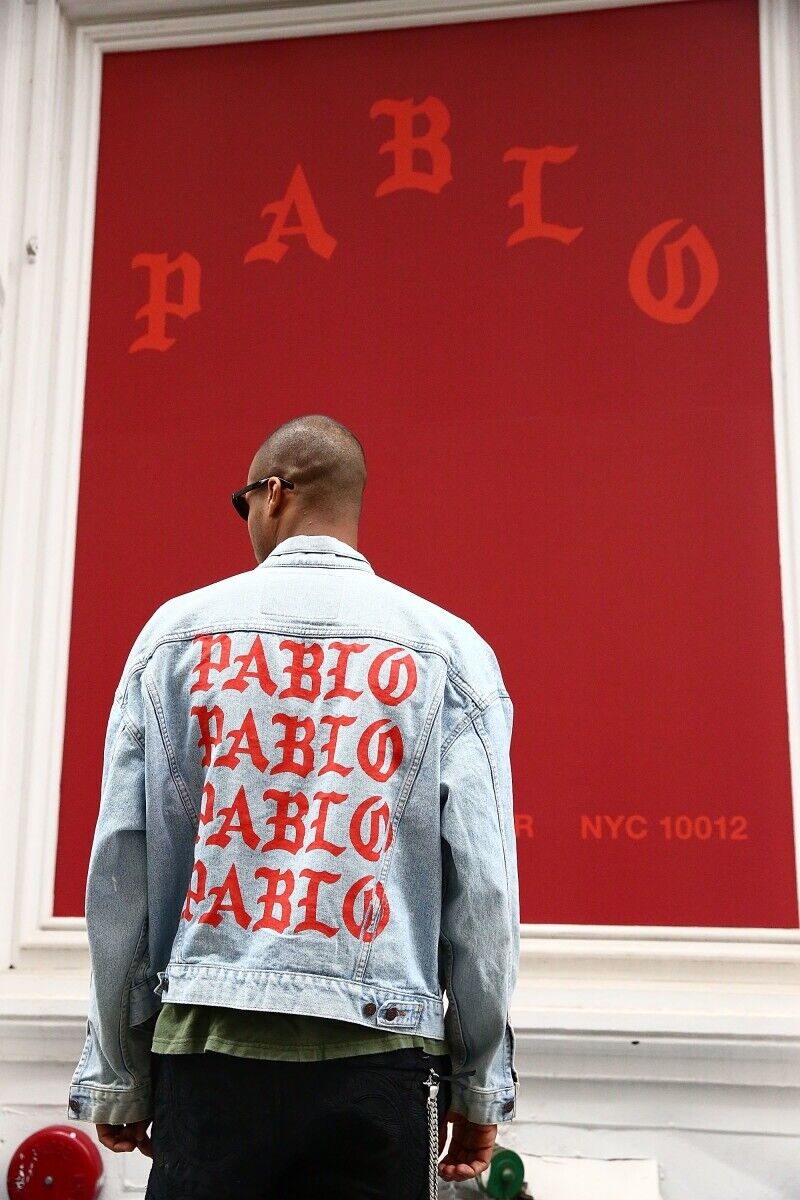 Kanye West Life Of Pablo Tour Jacket Denim Seven7 Jean Wash Kanye West Life Of Pablo Tour Jacket Denim Seven7 Jean Wash