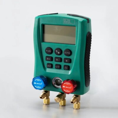Digitales Manometer, Digitales Kältemittelmanometer, Kältemittelbefüllung