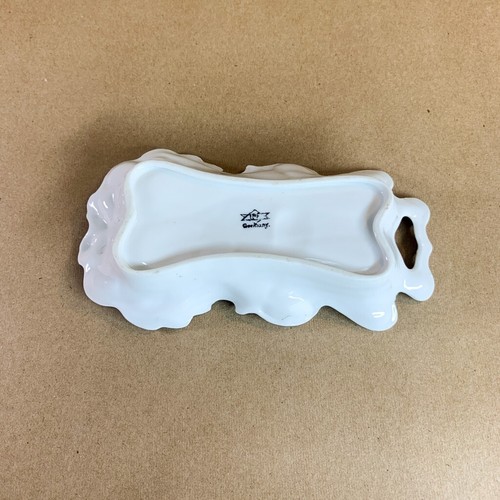 Vintage Porceline Victorian Style Double Spoon Rest Dish "IPF Germany" - Picture 5 of 10