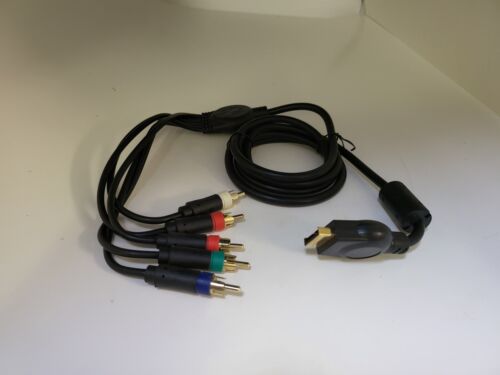 NEW PREMIUM GOLD PLATED HD TV COMPONENT CABLE FOR PLAYSTATION 2 PS2 #N29 - Picture 1 of 4