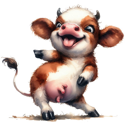 XXL 18X18 car sticker funny cow sticker weatherproof vinyl sticker