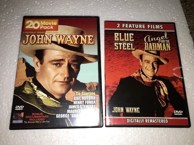 John Wayne DVD movies (dvd-JW22blu)