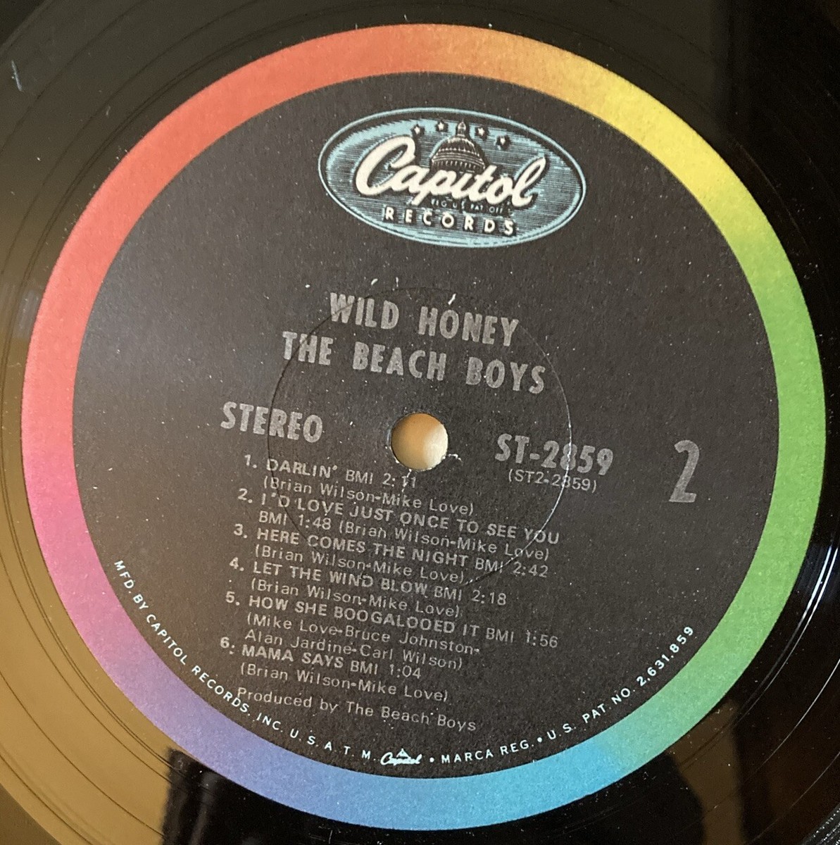 THE BEACH BOYS Wild Honey CAPITOL ST-2859 Stereo VG+ or Better | eBay