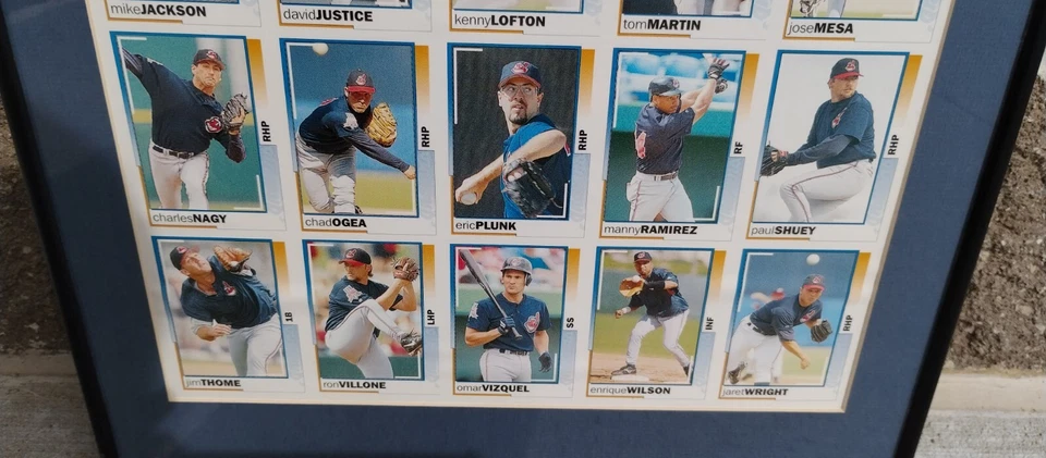 Cleveland Indians 1997 American League Champions Baseball Plain Dealer Poster - Image 4 of 4