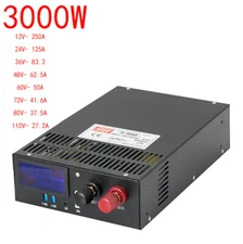 3000W switching power supply 24V 36V 48V 60V 80V 110V voltage regulator display