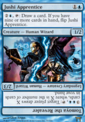 1x Jushi Apprentice Light Play, English Champions of Kamigawa MTG Magic