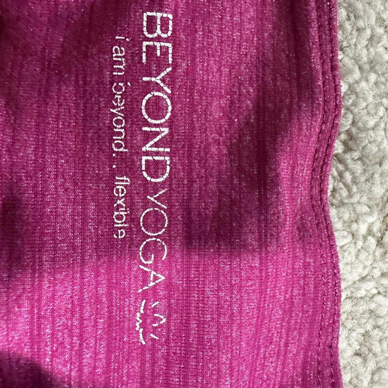 beyond-yoga high rise waist stretch crop skinny leggings