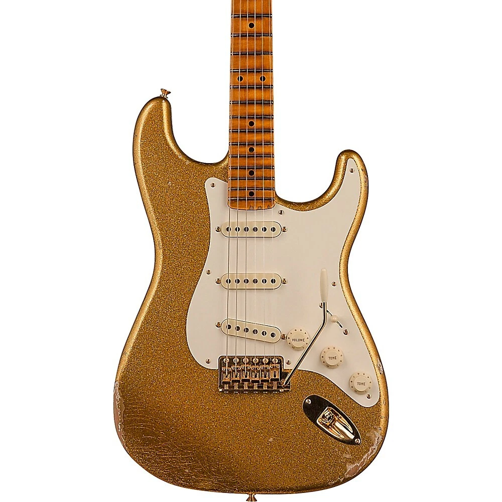 Gold sale sparkle stratocaster