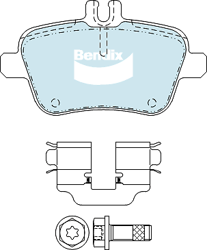 Genuine Bendix Australia Bendix DB2318 EURO+ Disc Pad Set - Picture 1 of 1
