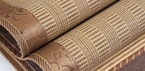 Bamboo sleeping Mat plus 2 Pillow Case both size sheet rug floor... - Picture 3 of 7