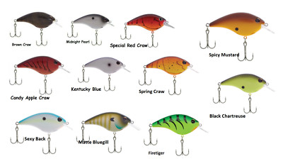 Berkley Frittside 5 BHBFS5 2 1/4'' Flat Side Crankbait - Choice of Colors