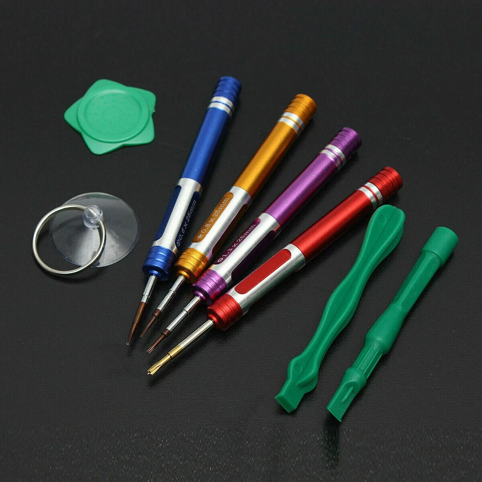 Repair Opening Pry Tools Screwdriver Kit Set Cell Phone iPhone X XR XS 8 7 6 5 4 - Image 2 of 3