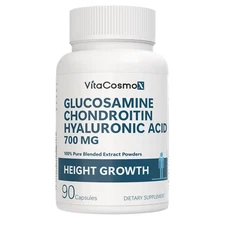 VitaCosmoX Height Growth 700 mg w/ Glucosamine, Chondroitin and Hyaluronic Acid