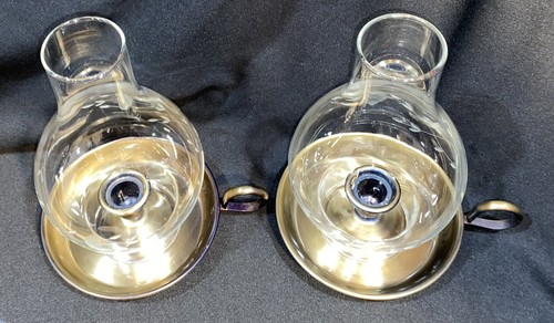 2er Set Princess House Kerzenständer Metallsockel Heritage Kaminkugeln - Bild 6 von 9