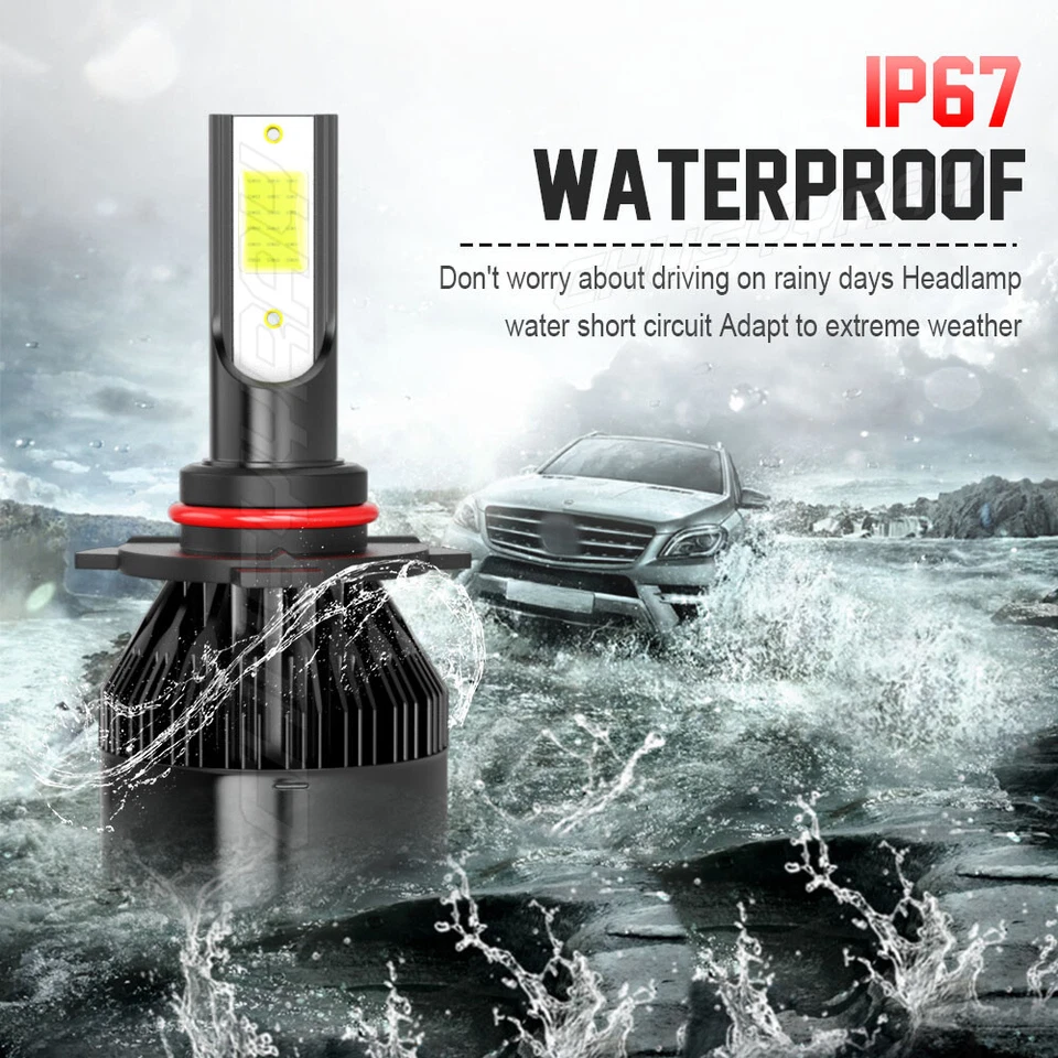 Faros LED altos/bajos para Mazda 5 2007 2008 2009 Mazda5 6000K + luces antiniebla 6 piezas Foto 2 de 4