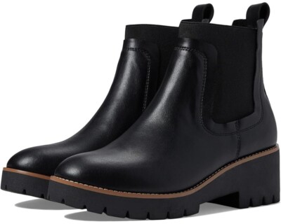 Blondo  (Women's 7 M) Dyme  Waterproof Boots in Black Leather - $160