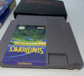 StarTropics (Nintendo NES,)  W/ Box