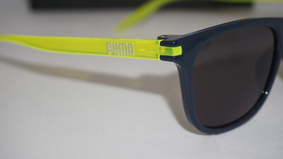 PUMA New Sunglasses Blue Yellow Smoke PU00250S 004 52 19 145
