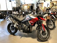 2022 Triumph Tiger 850 Sport Graphite Diablo Red