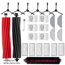 Roller Side Brush For Roborock S8 S8+ S8 Pro Ultra G20 Vacuum Cleaner Spare Part