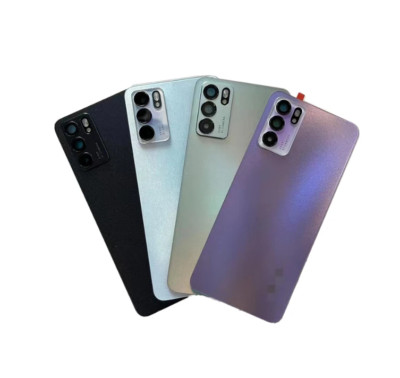Original For Oppo Reno6 5G Housing Back Glass Cover Battery Back Door Cover Case