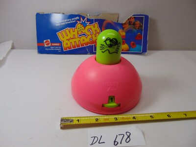 Vintage 1986 Whack Attack Game Mattel #3803 Replacement Part Pop-up Piece Pink