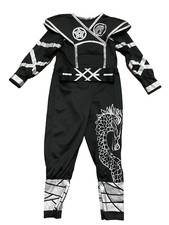 Boys Ninja jumpsuit Costume for Toddler 3T-4T Halloween