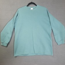 Vintage Russell Athletic Sweatshirt mens XL teal green 90s Crewneck