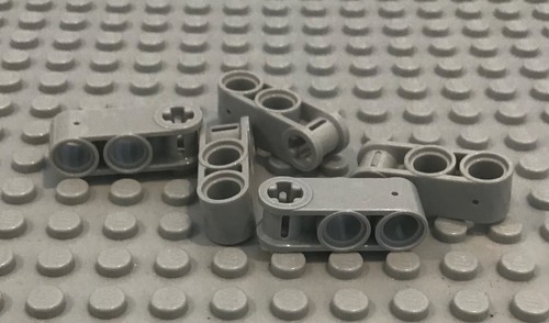 LEGO 5 Part 42003 Light Bluish Gray Technic Axle and Pin Connector Perpendicular - 第 1/1 張圖片