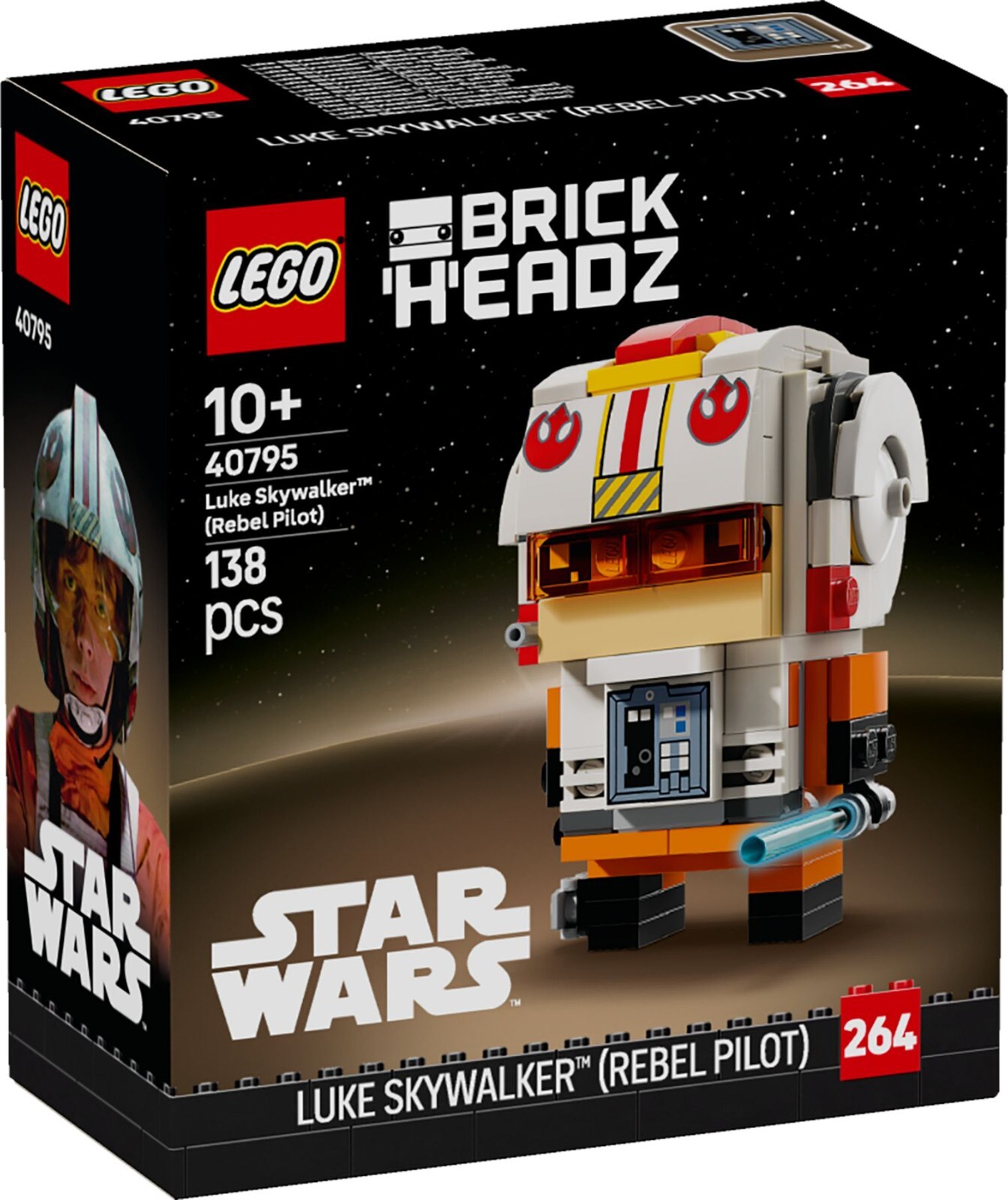 Joom Lego Schwarz 40795 Luke Skywalker™ (Rebellenpilot) Spielzeug Blockieren - Bild 5
