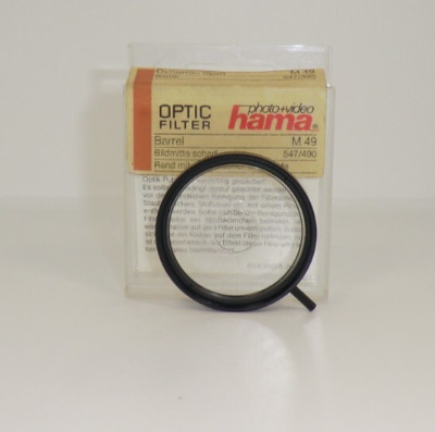 Hama Effektfilter Barrel M49 Rand mit dynam. Unschärfe FFi 0096