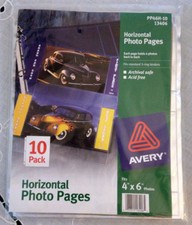 AVERY 6 Packs Of 10 60 pages Horizontal Photo Binder 4 X 6 13406 NWT PP46H-10