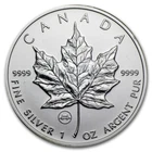 2009 Canadian Silver Maple Leaf 1 oz — photo from another recent sale