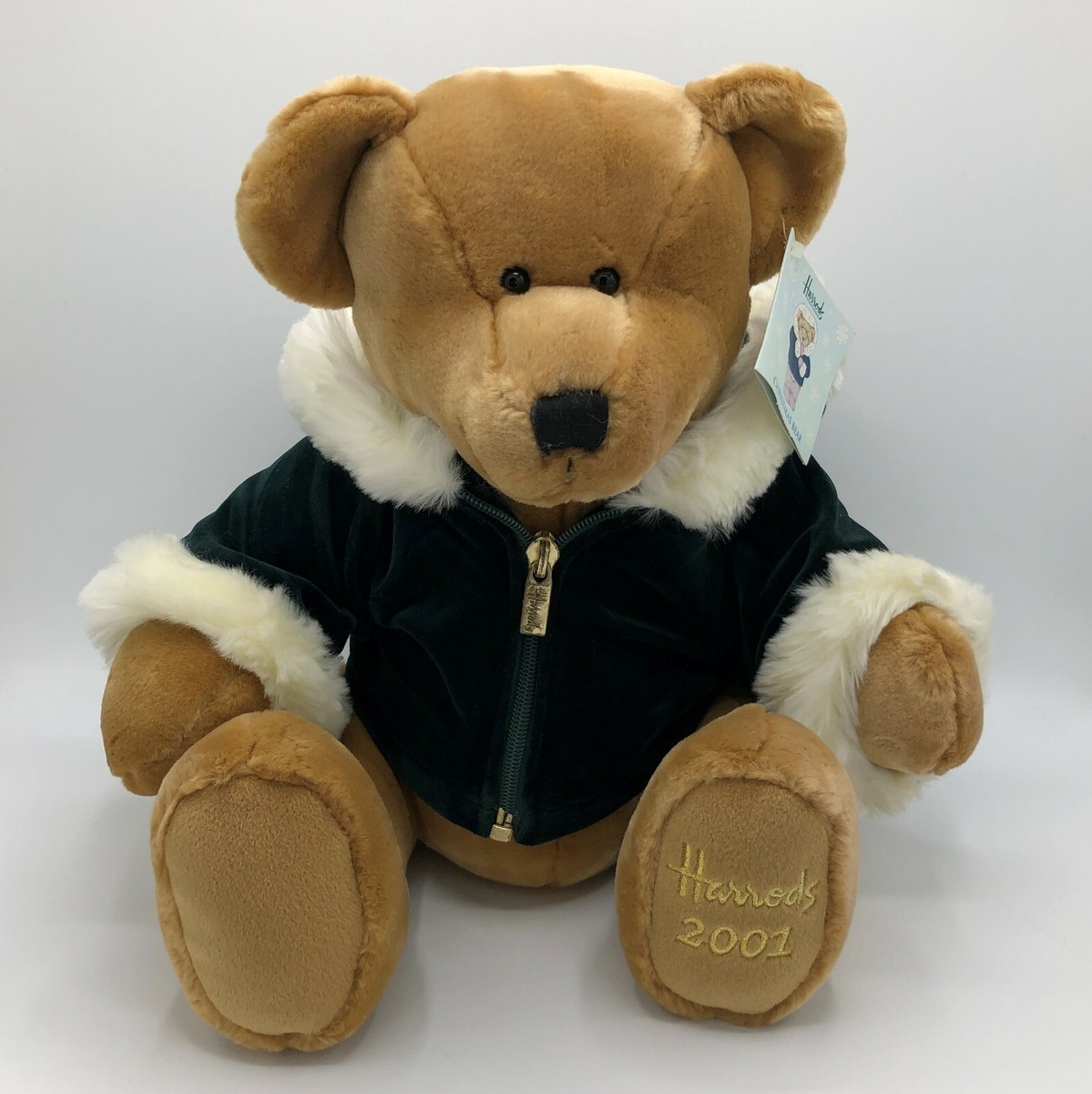 Harrods 2001 Annual Foot Dated Christmas Bear (Scott) Excellent