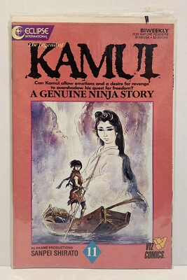 The Legend of Kamui #11 - October 1987 - Viz Comics - Sanpei Shirato - Eclipse