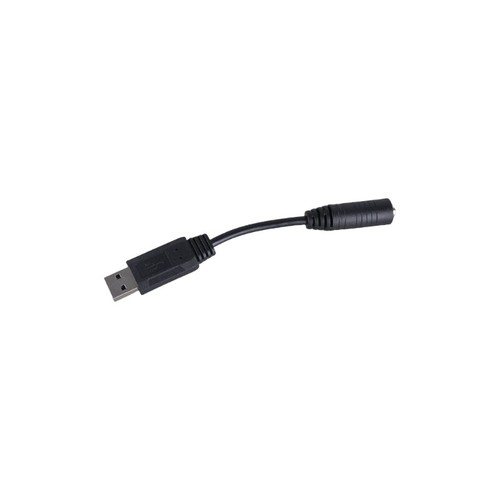 USB to 3.5mm Sound Card 3.5mm Audios Adapter for Enhances Audios on Computers - Afbeelding 4 van 8